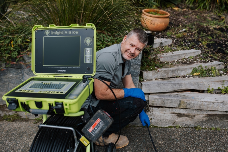 Drain inspections with CCTV Drain CCTV