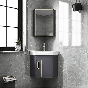 corner vanity for small bathroom